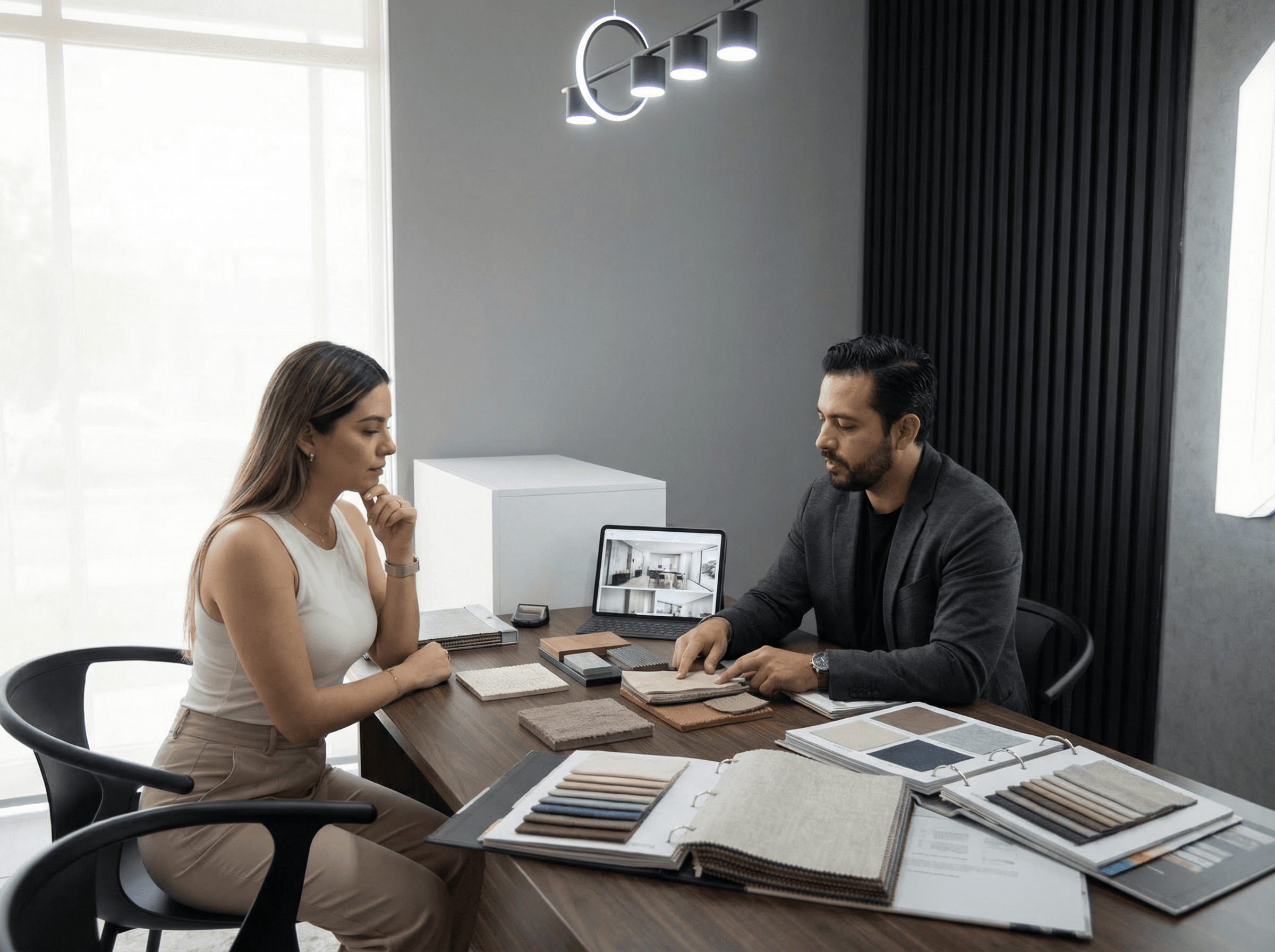 Asesoria y eleccion de estilo para cortinas a medida